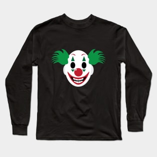 Clown Mask Long Sleeve T-Shirt